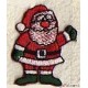 Aufnäher Patch Bügelbild Santa Claus