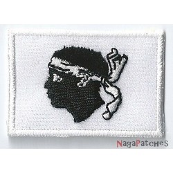 Iron-on Flag Small Patch Corsica