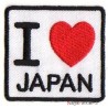 Iron-on Patch I love Japan