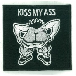 Toppa  termoadesiva Kiss my Ass