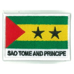 Aufnäher Patch Flagge Sao Tome und Principe