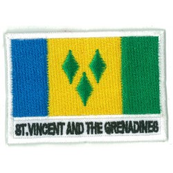 Patche drapeau St Vincent et les Grenadines SVG 