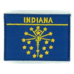 Parche bandera Indiana