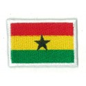 Parche bandera pequeño termoadhesivo Ghana