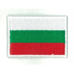 Iron-on Flag Small Patch Bulgaria