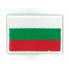 Toppa  bandiera piccolo termoadesiva Bulgaria