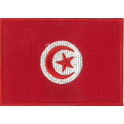 Aufnäher Patch Flagge Bügelbild Tunesien