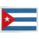 Iron-on Flag Patch Cuba