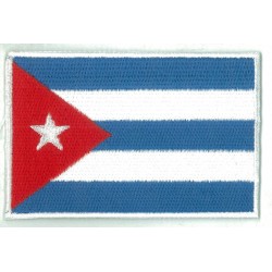 Parche bandera termoadhesivo Cuba