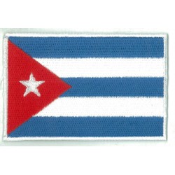 Patche écusson drapeau Cuba