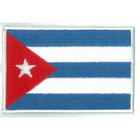 Patche écusson drapeau Cuba