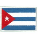 Aufnäher Patch Flagge Bügelbild Kuba