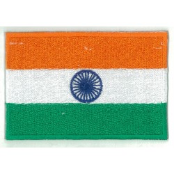Parche bandera termoadhesivo India