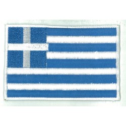 Toppa  bandiera termoadesiva Grecia