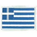 Toppa  bandiera termoadesiva Grecia