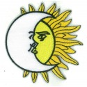 Iron-on Patch Moon and Sun
