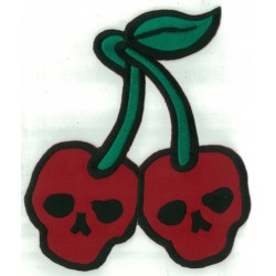 Iron-on Back Patch Cherry