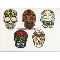 Parche termoadhesivo Mexican Skull