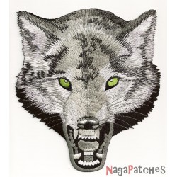 Iron-on Back Patch Wolf