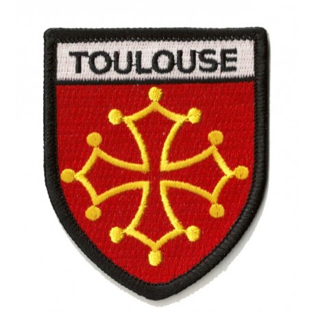 Patche écusson thermocollant Toulouse