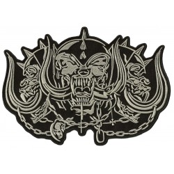 Iron-on Back Patch Motor Head