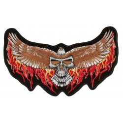 Iron-on Back Patch Fire Eagle