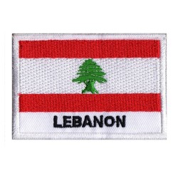 Aufnäher Patch Flagge Libanon