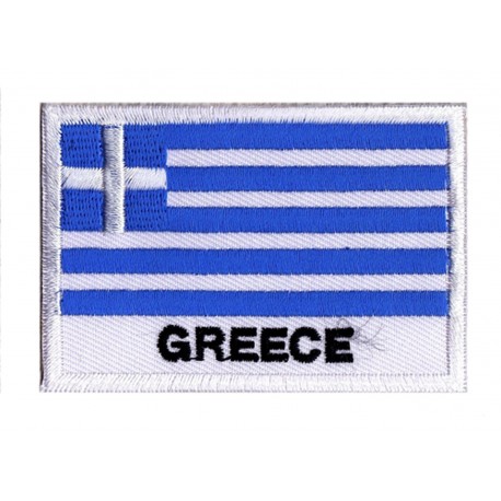 Parche bandera Grecia