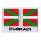 Patche drapeau Euskadi Pays Basque