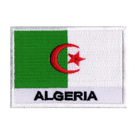 Aufnäher Patch Flagge Algerien