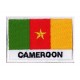 Aufnäher Patch Flagge Kamerun