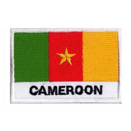 Patche drapeau Cameroun