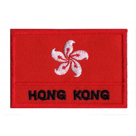 Patche drapeau Hong Kong