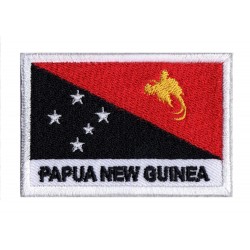 Aufnäher Patch Flagge Papua-Neuguinea