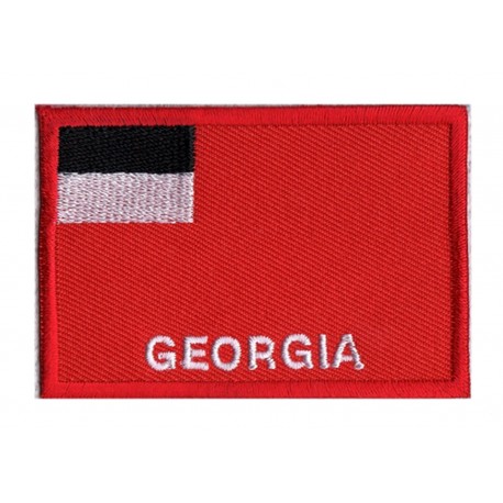 Aufnäher Patch Flagge Georgia