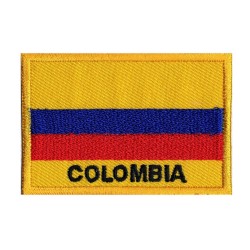 Aufnäher Patch Flagge Kolumbien