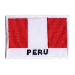 Aufnäher Patch Flagge Peru