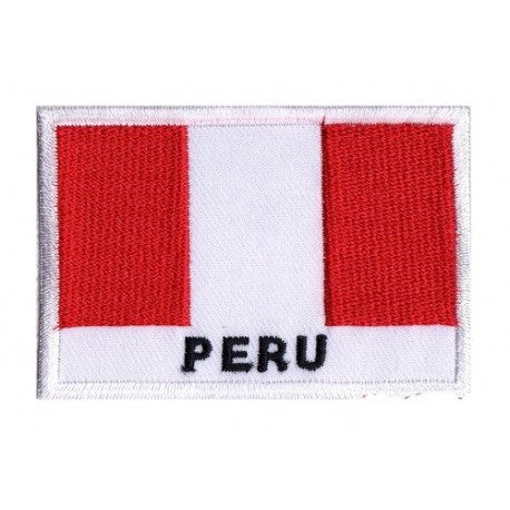 Aufnäher Patch Flagge Peru