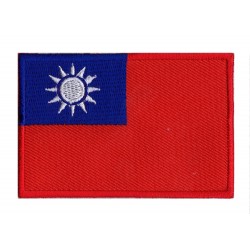 Parche bandera Taiwán