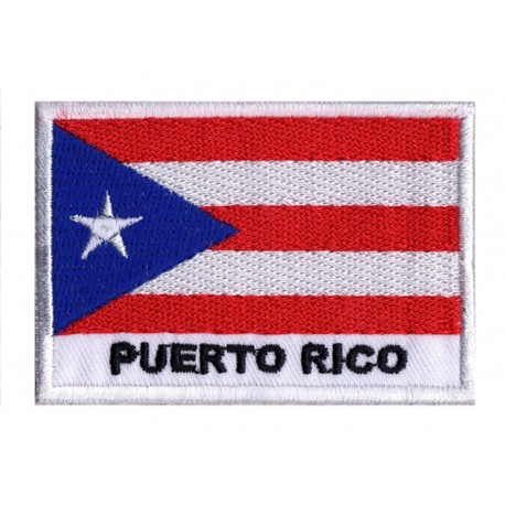 Patche drapeau Porto Rico