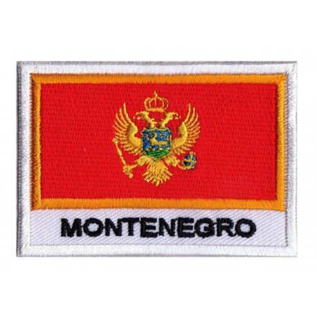 Aufnäher Patch Flagge Montenegro