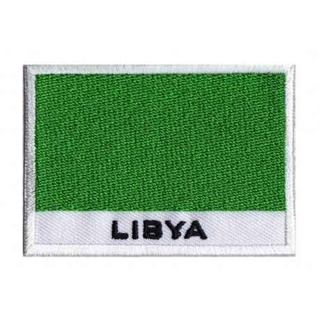 Aufnäher Patch Flagge Libyen