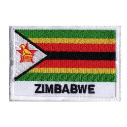 Aufnäher Patch Flagge Simbabwe