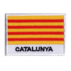 Aufnäher Patch Flagge Katalonien
