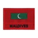 Parche bandera Maldivas