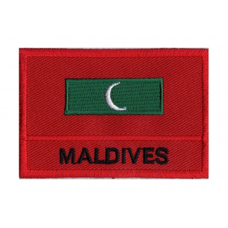 Patche drapeau Maldives