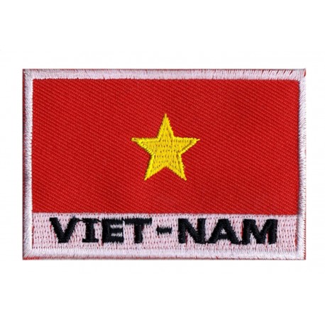 Aufnäher Patch Flagge Vietnam