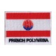 Aufnäher Patch Flagge Französisch-Polynesien