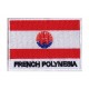 Parche bandera Polinesia Francés