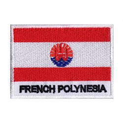 Patche drapeau Polynésie Française